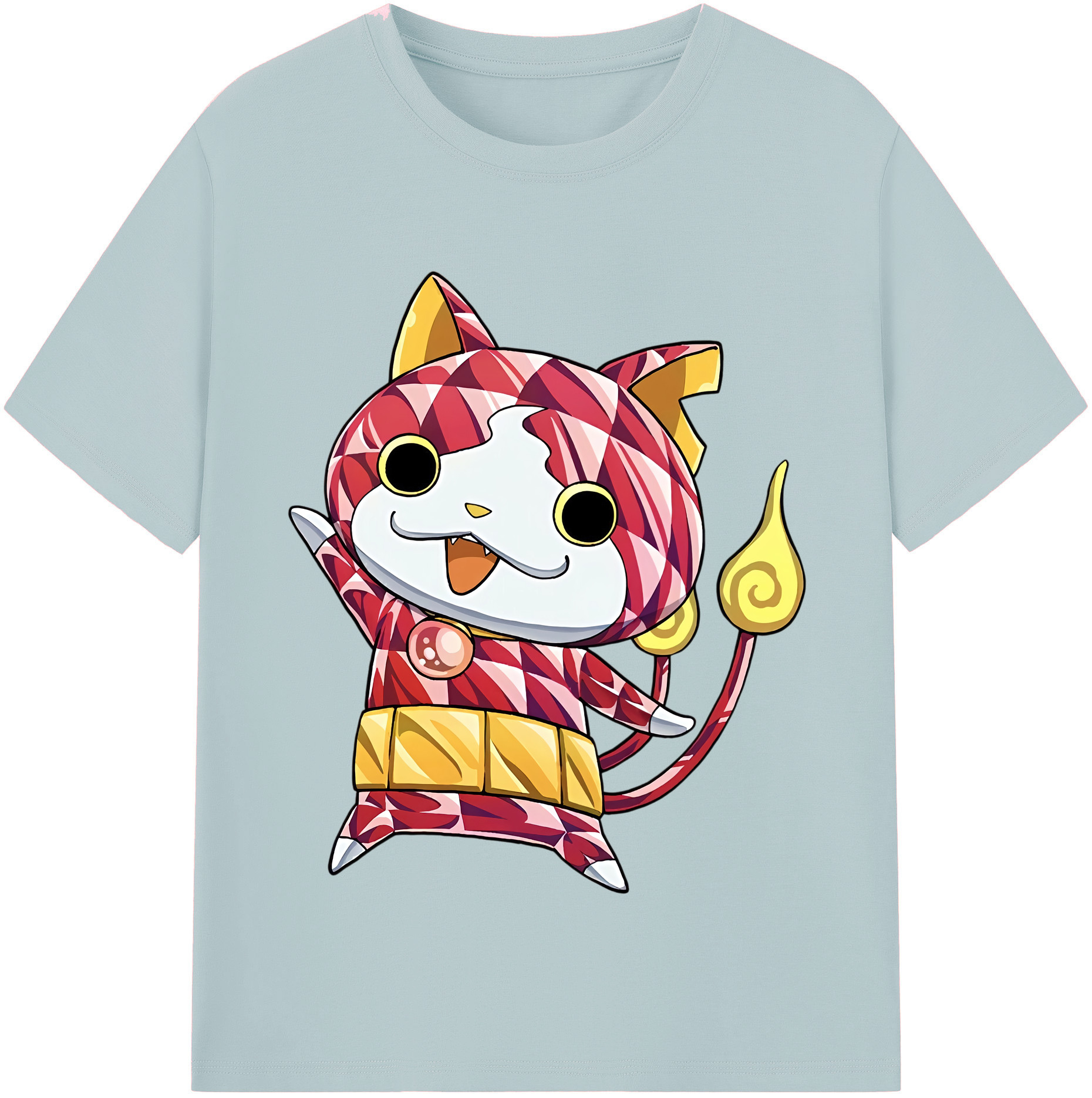 （画像用） 妖怪ウォッチ Yo-kai Watch 綿100％半袖Tシャツ（フロントプリント）